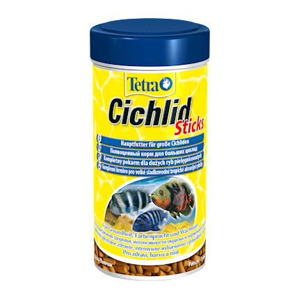 Tetra Cichlid Sticks основной корм для цихлид в виде палочек – интернет-магазин Ле’Муррр