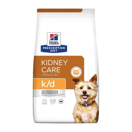 Сухой диетический корм для собак Hill's Prescription Diet k/d при болезни почек, 1,5 кг