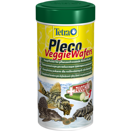 Tetra Pleco Veggie Wafers Растительный корм для донных рыб, чипсы, 5 гр
