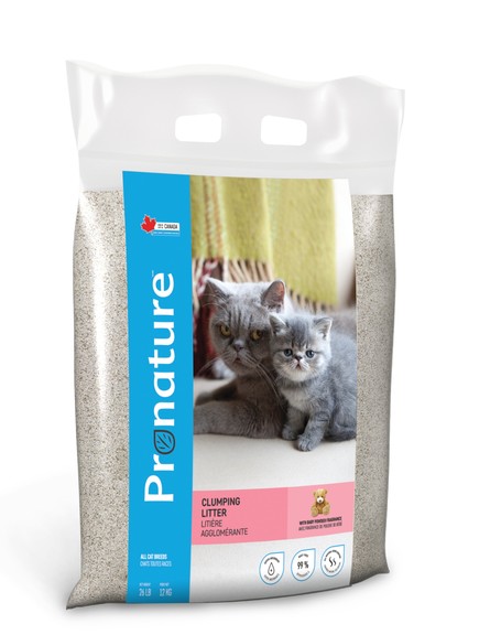 Pronature Комкующийся глиняный наполнитель для кошек (с ароматом детской пудры) – интернет-магазин Ле’Муррр