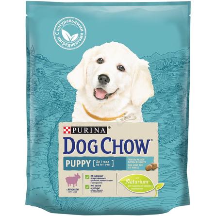Dog Chow Puppy Сухой корм для щенков всех пород (с ягненком и рисом), 800 гр - фото 1