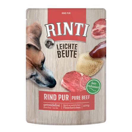 Rinti Leichte Beute пауч желе для собак (говядина), 400 гр - фото 1