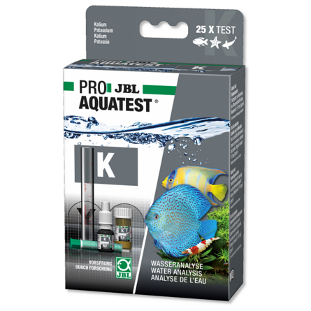 JBL ProAquaTest K Экспресс-тест для определения содержания калия в пресной воде, 123 гр - фото 1