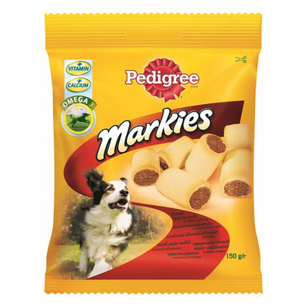 Pedigree Markies Мясное печенье для взрослых собак всех пород, 150 гр
