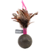 JOYSER Catnip Ball Игрушка для кошек Мячик из спрессованной кошачьей мяты с перьями, розовый – интернет-магазин Ле’Муррр