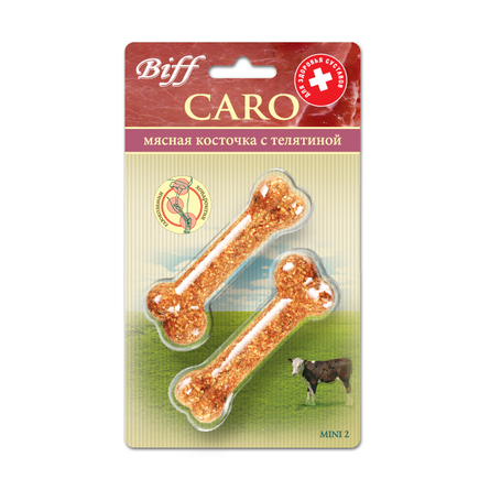 TiTBiT Caro Печенье-косточка для взрослых собак мелких и средних пород (с телятиной) – интернет-магазин Ле’Муррр