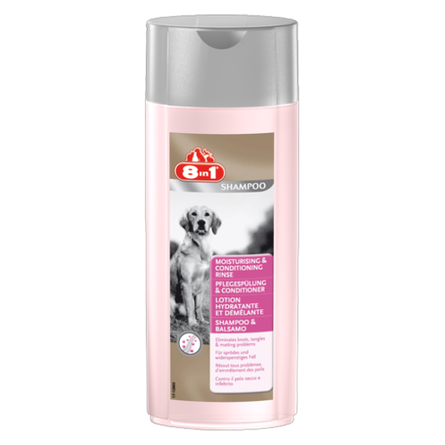 8in1 Shampoo Кондиционер-ополаскиватель для собак увлажняющий, 250 мл - фото 1