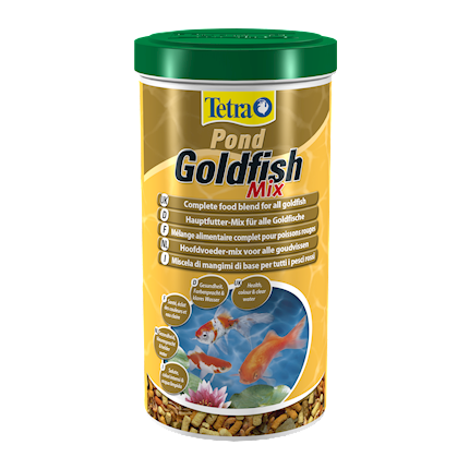 Tetra Pond Goldfish Mix корм для прудовых золотых рыбок, 1 л - фото 1