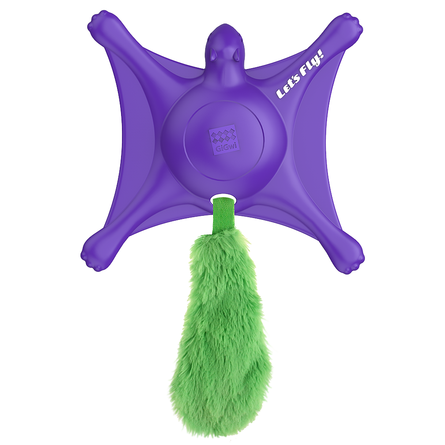 GiGwi Игрушка для собак Белка-летяга с пищалкой (фиолетовая) - фото 1