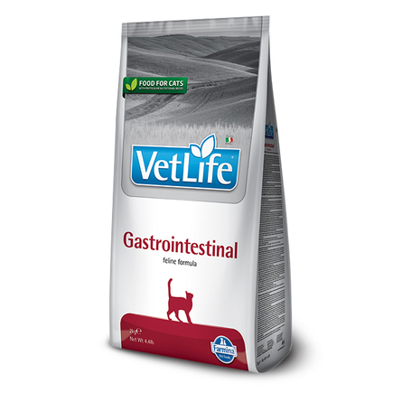 Farmina Vet Life Gastrointestinal сухой лечебный корм для кошек при заболеваниях ЖКТ, 400 гр - фото 1