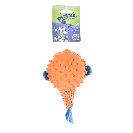 PET STAR Игрушка для cобак Рыбка фугу, с пищалкой – интернет-магазин Ле’Муррр