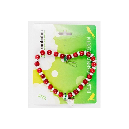 Zoobaloo Сердце с колокольчиком игрушка для птиц – интернет-магазин Ле’Муррр