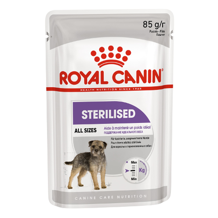 Royal Canin Mini Sterilised Паштет для взрослых кастрированных собак мелких пород, 85 гр - фото 1