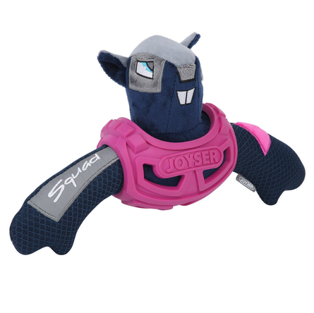 JOYSER Squad Игрушка для собак Белка J-Rell в броне с пищалкой, размер M/L, розовая, 32 см – интернет-магазин Ле’Муррр