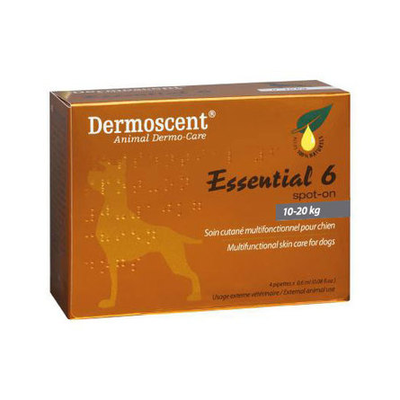 Dermoscent Essential 6 капли для комплексного ухода за кожей собак M, 1 пипетка - фото 1