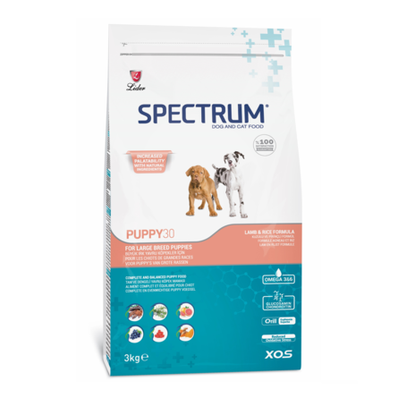 SPECTRUM Puppy 30 Сухой корм для щенков крупных пород от 25кг – интернет-магазин Ле’Муррр