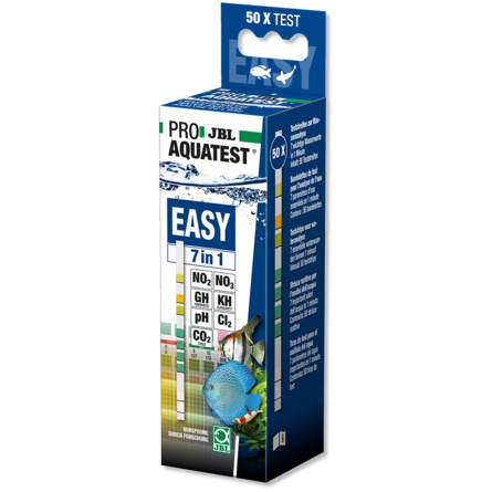 Купить JBL ProAquaTest Easy 7in1 Тест-полоски для быстрого анализа аквариумной воды, 145 гр за 1694.00 ₽