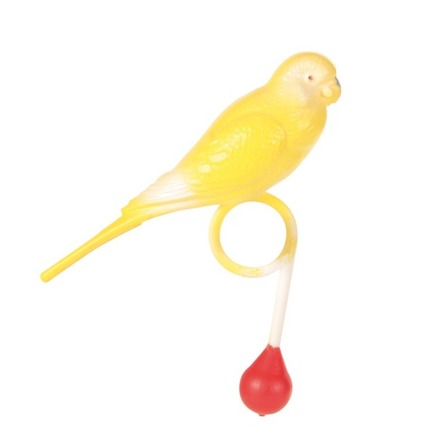 Trixie Игрушка для птиц Попугай пластиковый