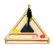 GoSi Треугольник Игровой комплекс для кошек с шариками и игрушкой – интернет-магазин Ле’Муррр