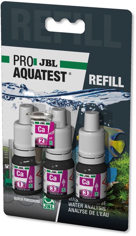 JBL ProAquaTest Ca Calcium Refill Дополнительные реагенты для экспресс-теста JBL ProAquaTest Ca Calcium, 48.5 гр - фото 1
