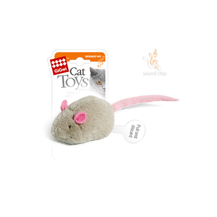 GiGwi Мышка Игрушка для кошек, с чипом