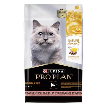 Сухой корм Pro Plan® Nature Elements для взрослых кошек, с высоким содержанием лосося, 7 кг - фото 1
