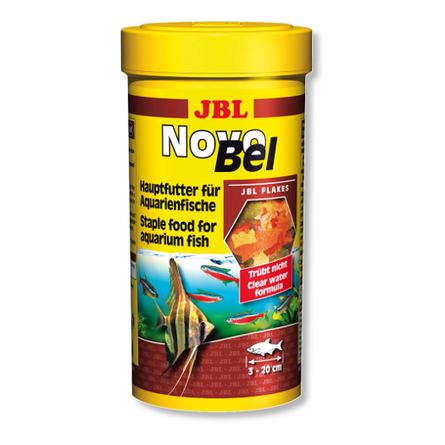 JBL NovoBel Корм для всех аквариумных рыб, хлопья, 100 мл - фото 1