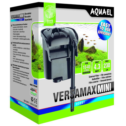 Aquael Навесной каскадный фильтр VERSAMAX MINI – интернет-магазин Ле’Муррр