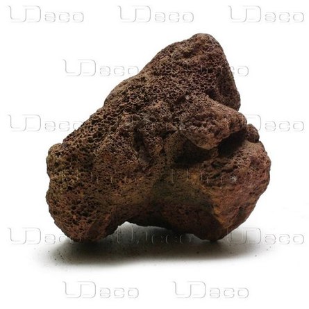 UDeco Brown Lava Натуральный камень Лава коричневая для аквариумов и террариумов, 1-2 кг - фото 1