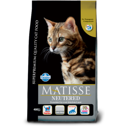 Farmina Matisse Neutered Сухой корм для взрослых стерилизованных кошек, 1,5 кг - фото 1