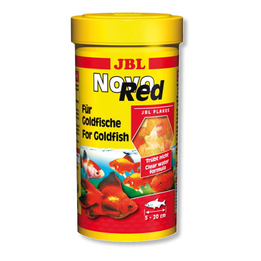 JBL NovoRed Корм для аквариумных золотых рыбок, хлопья