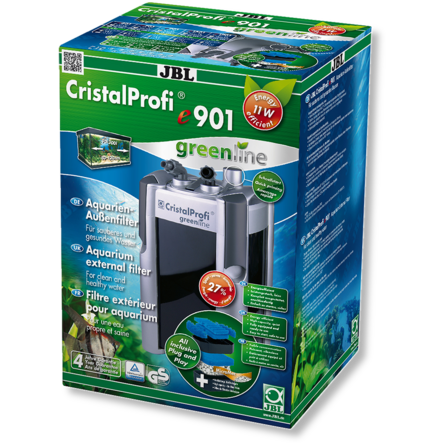 JBL CristalProfi e901 greenline Внешний фильтр для аквариумов 90-300 л - фото 1
