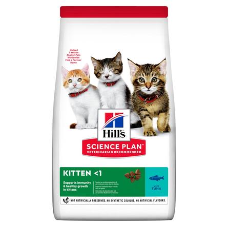 Hill's Science Plan Сухой корм для котят (с тунцом), 1,5 кг - фото 1