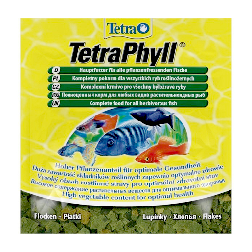 TetraPhyll Основной корм для всех видов растительноядных рыб