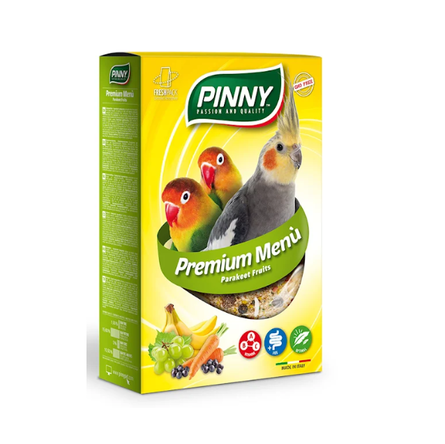 Купить PINNY PM Мягкий витаминный корм для средних попугаев с фруктами, 800 гр за 539.00 ₽
