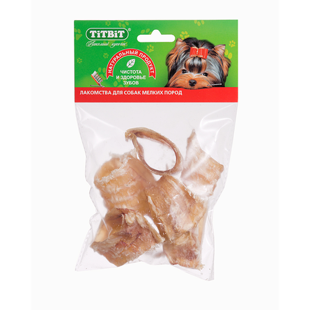 TiTBiT Колечки из трахеи для взрослых собак мелких и средних пород, 60 гр - фото 1
