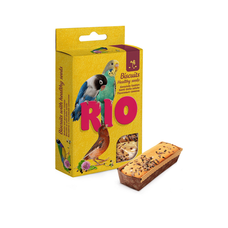 RIO Бисквиты для всех видов птиц с полезными семенами, 35 гр