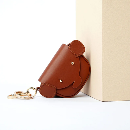 Barq - Oro Mini Кожаная сумочка для пакетиков, шоколад – интернет-магазин Ле’Муррр