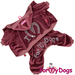 ForMyDogs Костюм для собак велюровый лиловый (20) – интернет-магазин Ле’Муррр