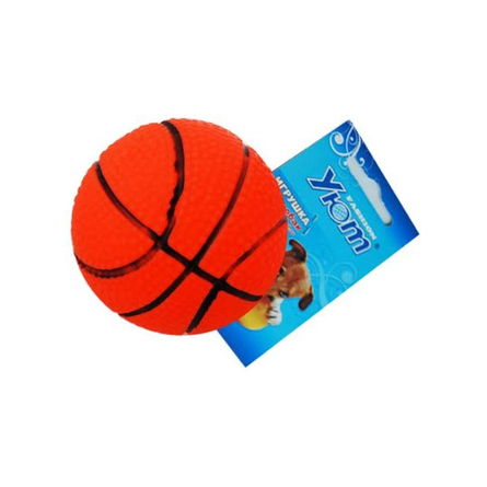 УЮТ Игрушка для собак ''Мяч баскетбольный''