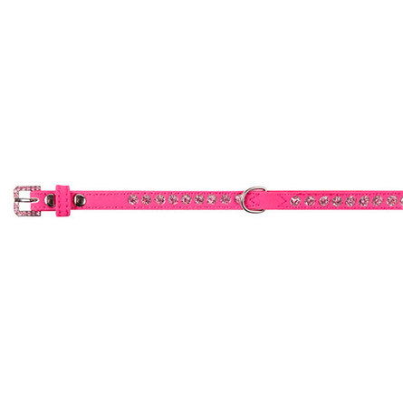 Dezzie Ошейник для собак малый, ширина 1 см, длина 23-28 см, розовый – интернет-магазин Ле’Муррр