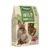 PINNY WM Полнорационный корм для карликовых кроликов с морковью, клевером и васильком, 0,6 кг