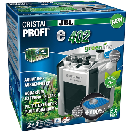 JBL CristalProfi e402 greenline Внешний фильтр для аквариумов 40-120 л - фото 1