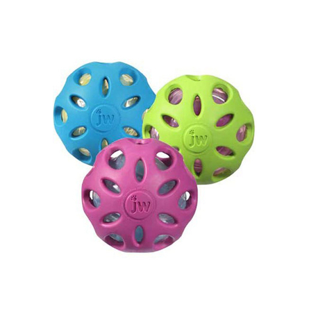 J.W. Pet Игрушка для собак Crackle & Crunch Мяч-сетка, большой