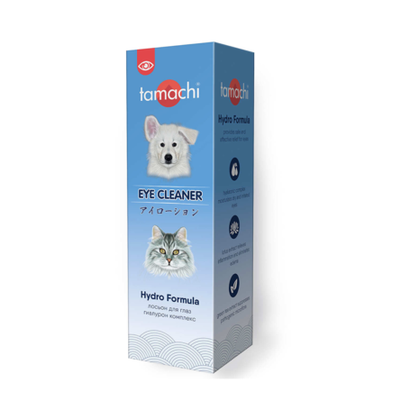 Tamachi Лосьон для глаз с гиалуроновым комплексом для кошек, собак, кроликов, хорьков, 110 мл - фото 1