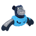 JOYSER Squad Игрушка для собак Медведь J-Bear в броне с пищалкой, размер M/L, голубой, 32 см – интернет-магазин Ле’Муррр