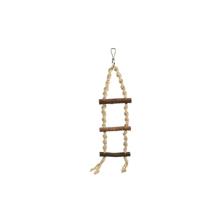 Trixie Игрушка для птиц ''Веревочная лестница с тремя перекладинами'' - фото 1