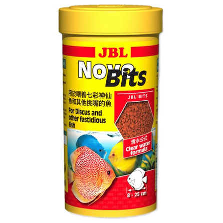 JBL NovoBits Корм премиум-класса для дискусов, гранулы, 250 мл - фото 1