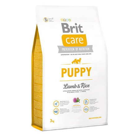 Brit Care Puppy Сухой корм для щенков всех пород (с ягненком и рисом), 3 кг - фото 1