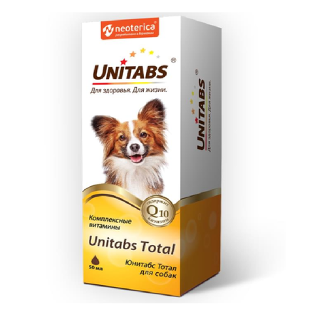 UNITABS Тотал Витамины для собак, 50 мл , 50 мл